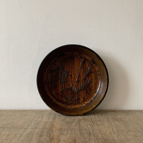 Vintage style lacquerware bowl - vintage,