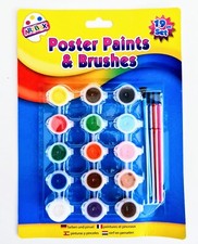 Childrens 15 Poster Pot Paints