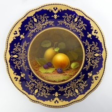 ANTIQUE COALPORT HAND PAINTED