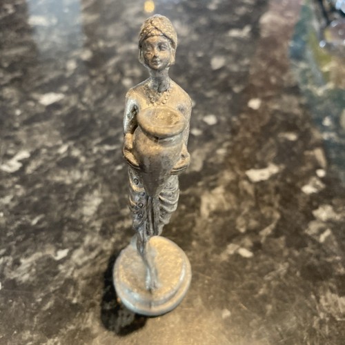 Vintage pewter figurine a - vintage,