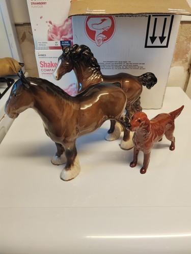 Joblot beswick horses - joblot, x