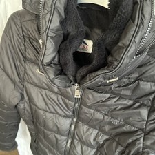 Ladies Black Lined Jacket Size XL  Used