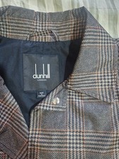 Stunning Dunhill Men's Designer Mac Coat  - RRP £1200. Excellent Condition.