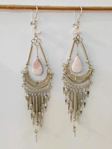 Peruvian large earrings - peruvian,