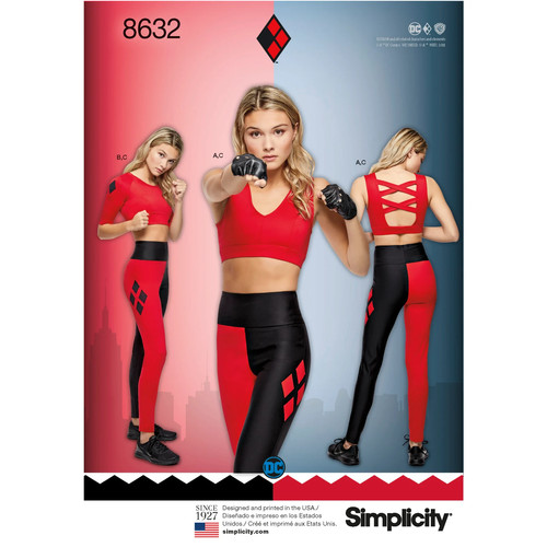 Simplicity 8632 harley - 8632, quinn