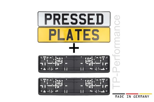 Pressed metal number plates - number, 2