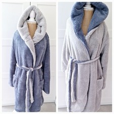 Ladies Reversible Grey Blue