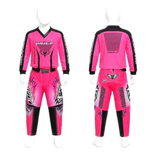 Kids pink motorbike - , motocross
