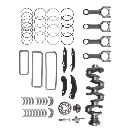 Crankshaft with engine - with,