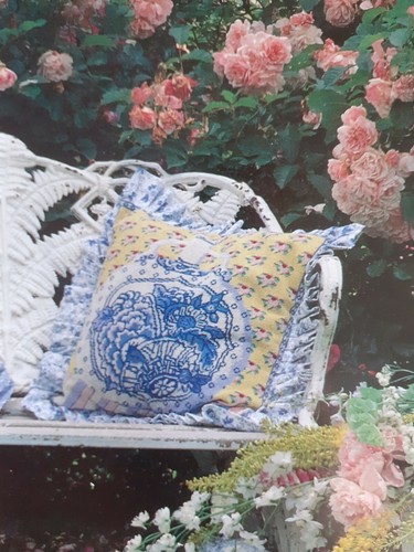 Kaffe fassett blue and white - and,