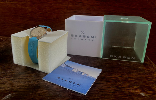 Skagen ladies quartz watch - quartz,