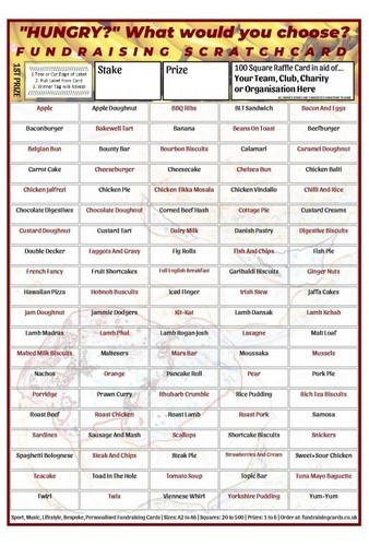 Lifestyle fundraising cards - fundraising,