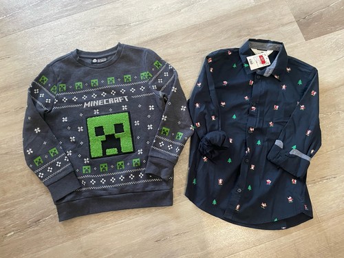 Boys christmas minecraft - boys,