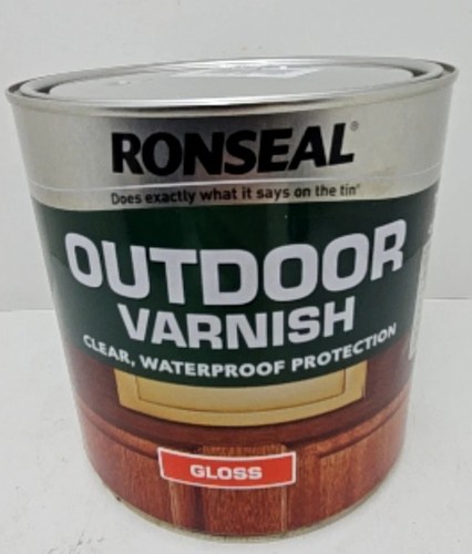 Ronseal varnish gloss finish - varnish,