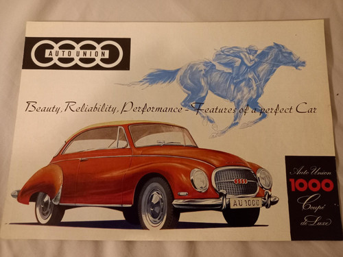 Auto union sales brouchure - auto,