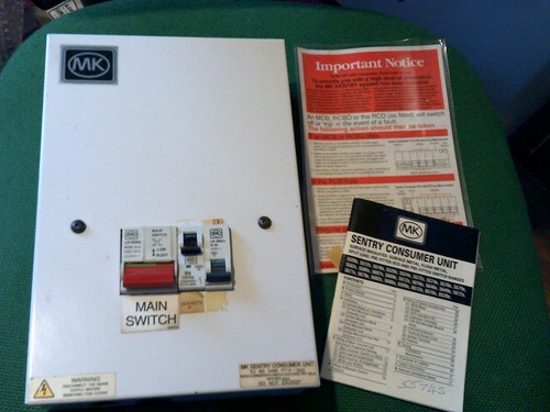 Sentry consumer unit - mk,