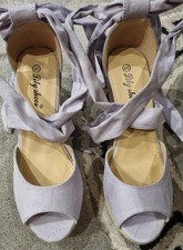 Beautiful lilac Faux Suede