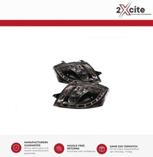Audi TT 1999-2007 8N Black LED DRL Daylight Running Lights Devil Eye Headlights