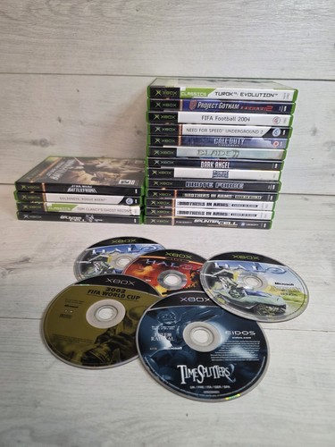 Original xbox game bundle - x,