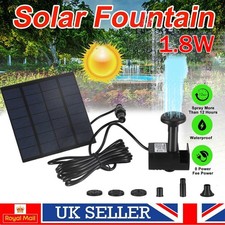 Solar Panel Powered Water