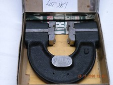 Matrix 11/16" x 40 Whitworth form adjustable thread caliper gauge boxed lot #1