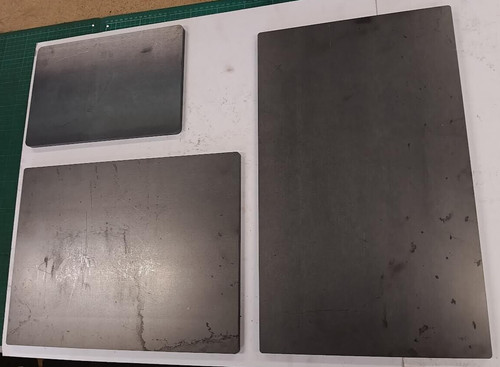 Steel plates laser cut - plates, 10mm