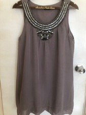  BEAUTIFUL EVENING DRESS Size 12/14 - MINUS CLOTHING OF DENMARK