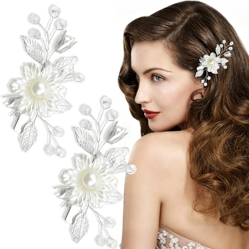 Pcs silver bridal - bridal, headpiece