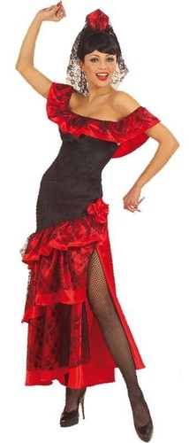 Spanish senorita flamenco - spanish,