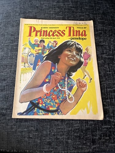 Princess tina comic - comic, april