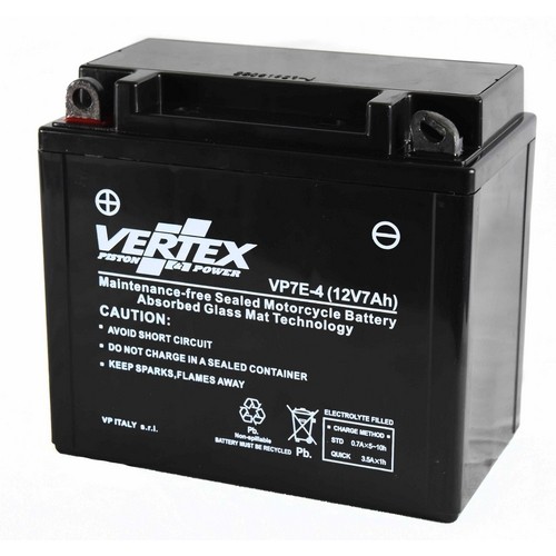 Vertex gel battery for - gel, harley