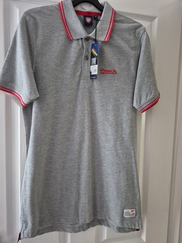 Arsenal polo shirt - med., grey