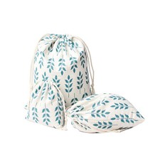  3pcs Cotton Drawstring Bag