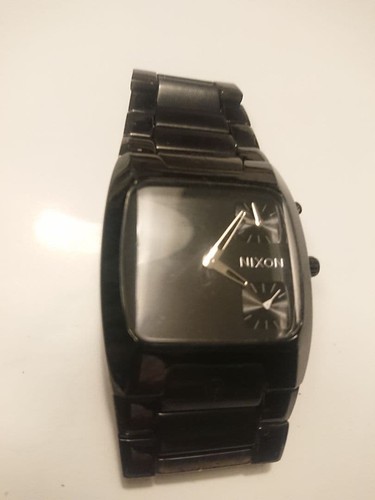 Nixon black banks - black,