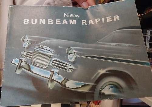1958 sunbeam rapier original - ?,