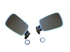 T1 B eetle, 68-79 Door Wing Mirrors x 2, Chrome Arm Stainless Steel Head