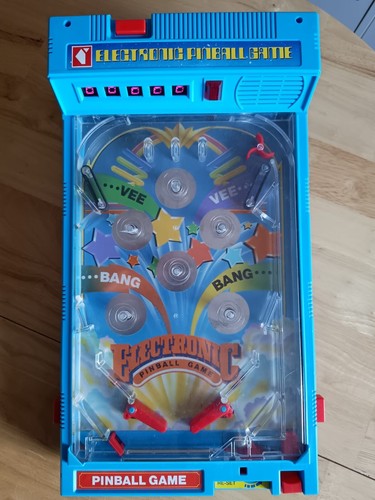 Retro electronic pinball game - pinball,