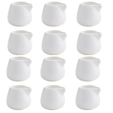 3oz white ceramic mini - white,
