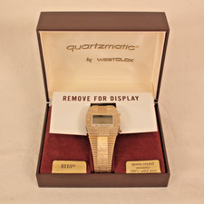 Vtg Men's 70s NOS Gold Tone