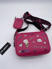 Karl Lagerfeld Maybelle Crossbody/Camera Fuschia 