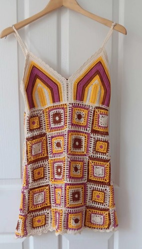 Primark retro crochet granny - crochet,
