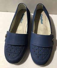 Cosy Feet Blue Shoes Size 8- Good Condition (A4)