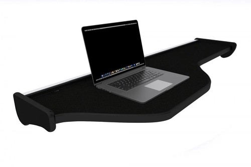 Long black dashboard wooden - black,