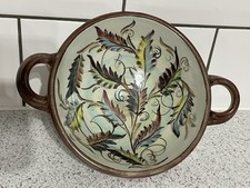 DENBY TWO HANDLED HAND PAINTED