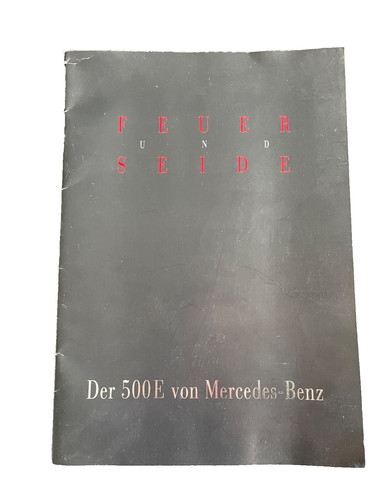 Brochure mercedes benz 124 - mercedes-benz, w