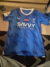 PUMA Al Hilal Boys Neymar Jr. Home Jersey Kids ALHILAL age 9-10