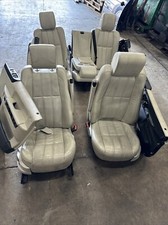 Range Rover L322 Vogue cream leather electric seats set 2011-12 for spares parts