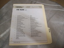 1106) Stihl Vintage Parts