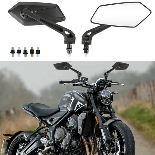 Motorcycle rearview irregular - rearview,