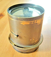 Talco, London & Leeds c. 235-240mm f/6 Brass Lens, poss. Whole Plate, 63mm Mount